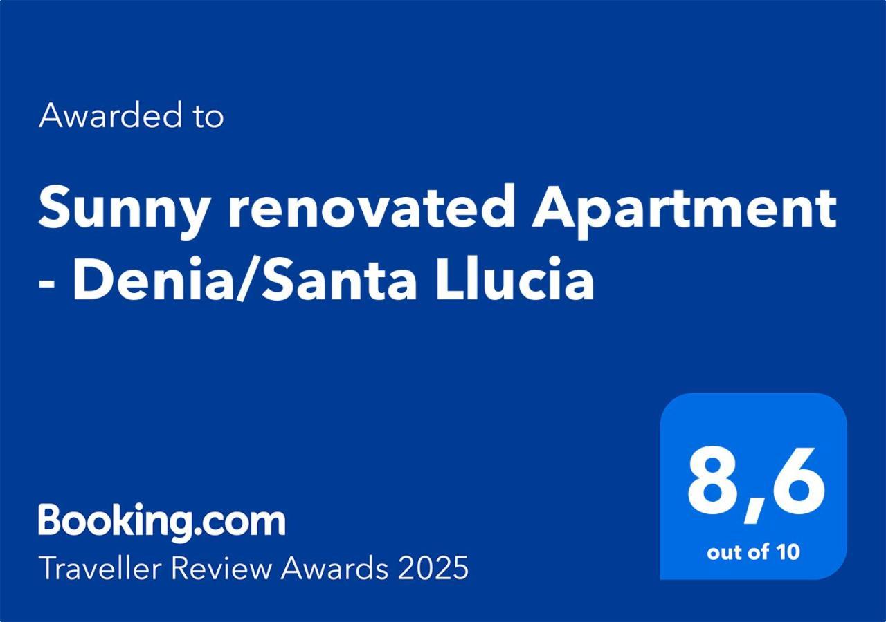 Sunny Renovated Apartment - Denia/Santa Llucia Εξωτερικό φωτογραφία